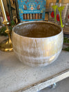 Whitewashed Gold Bowls