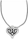 Alcazar Heart Badge Clip