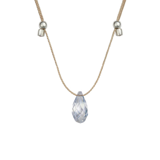 Hyevibe Light Prism Crystal Necklace Sliders