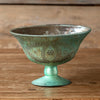 Antique Etched Compote