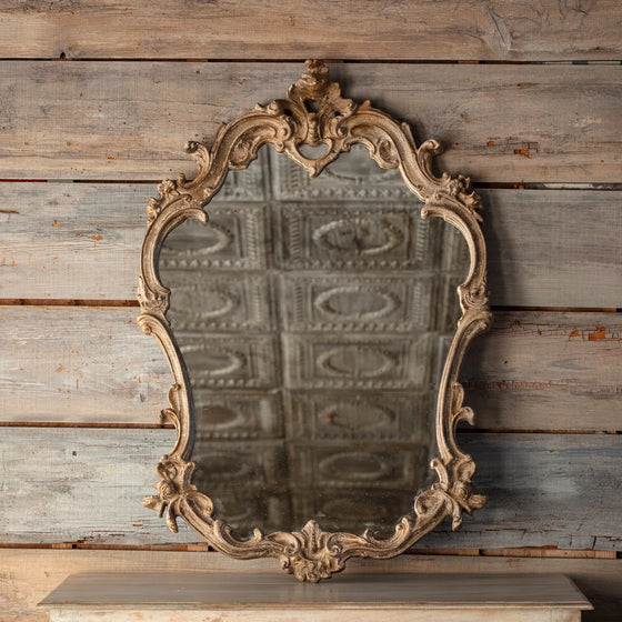 Aged Chateau Mirror