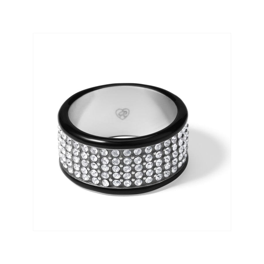 Meridian Ring Black/Silver