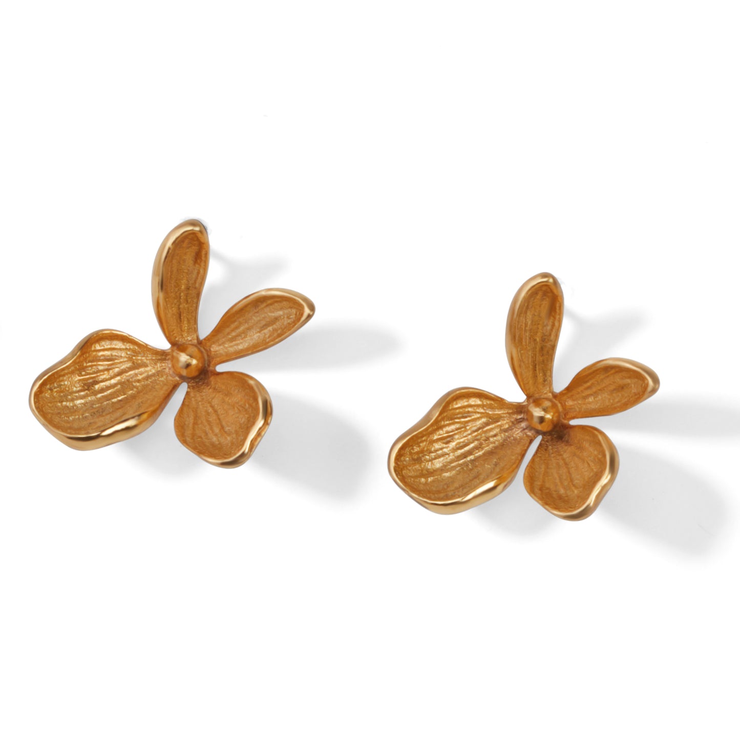 Everbloom Post Earrings, Gold