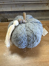 Mudpie Braided Pumpkins