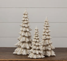  Glitter Wood Carved Christmas Tree