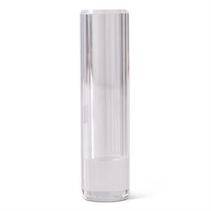Prism Cut Crystal Bud Vases