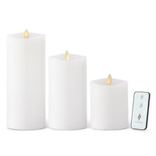  White Wax Luminara Tall Indoor Candle