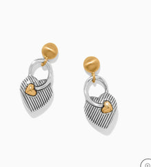  Brighton One Heart Post Drop Earring