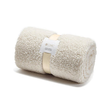  Faux Sherpa Throw