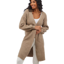  Long Length Open Front Cardigan