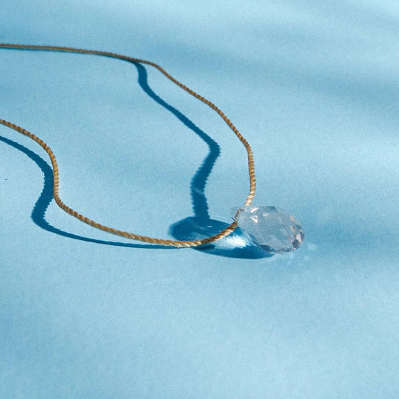 Hyevibe Light Prism Crystal Necklace Sliders