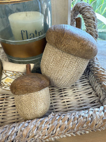  4” Wood Acorns