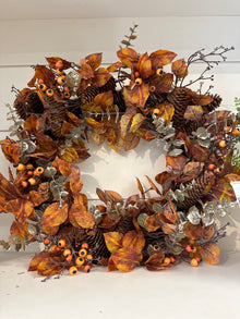  Fall Foliage Wreath