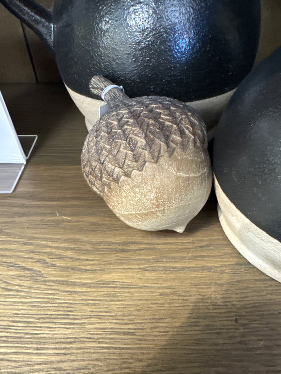Textured 3.5” Acorn with Stem