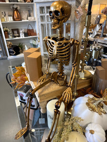  Posable 36” Gold Skeleton