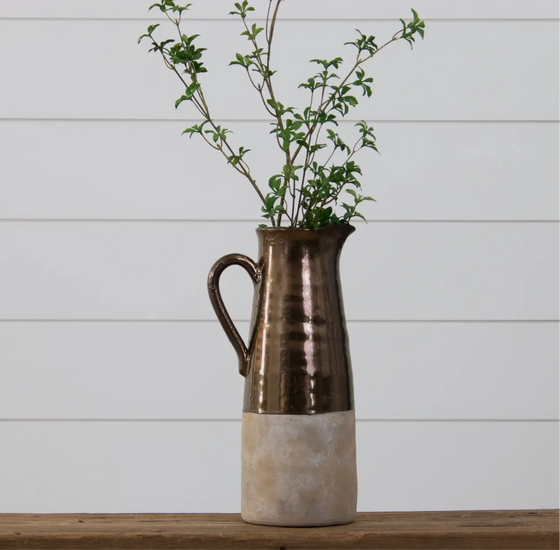 Metallic Two Tone Pitcher