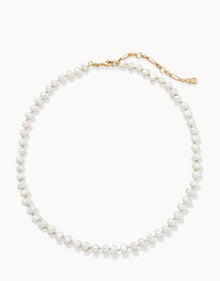  Pearl Rope Necklace Pearl/Sea Foam