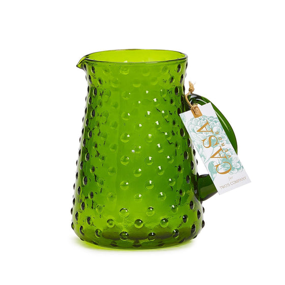 Moss Hobnail Jug