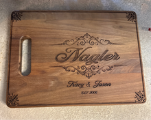  Personalized Walnut Cutting Board