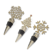  Jewel Beaded Holiday Bottle Stopper