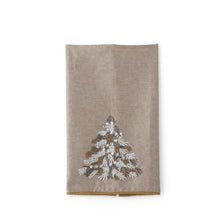  Beaded Christmas Tree Hand Towel