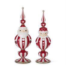  Red & White Modern Mr & Mrs Claus