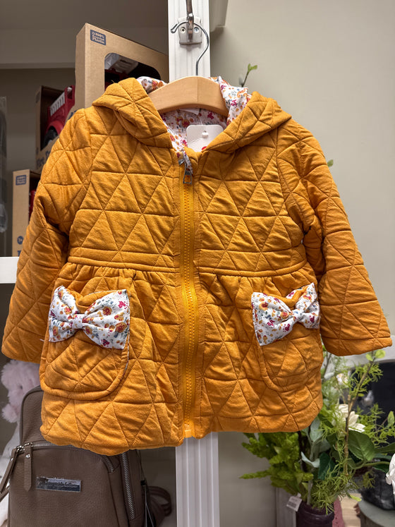 Quilted Yellow Todder Jacket