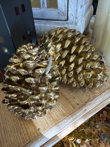  Gold Assorted Pinecones