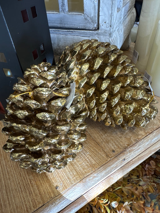 Gold Assorted Pinecones