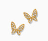 Enchanting Butterfly Stud Earring