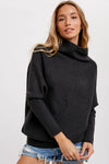 Slouch Neck Dolman Pullover