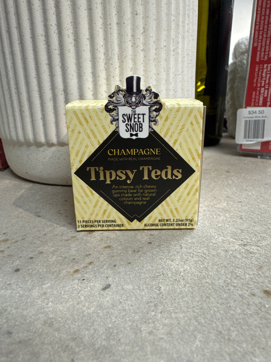 Tipsy Ted’s Champagne Gummie Bears