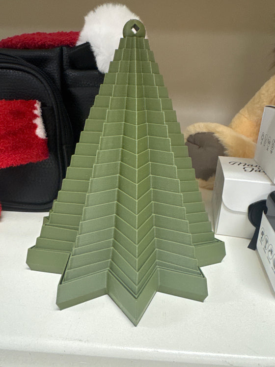 3D Green Christmas Tree