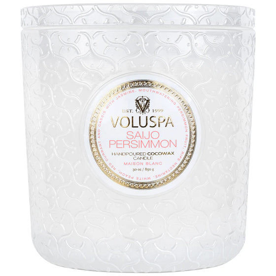 Saijo Persimmon Luxe Candle