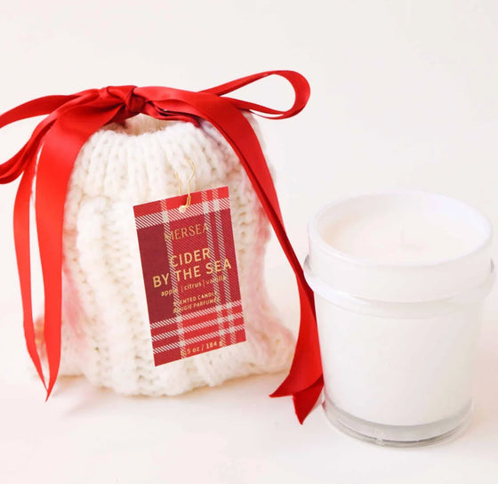 Cider by the Sea Sweater Candle