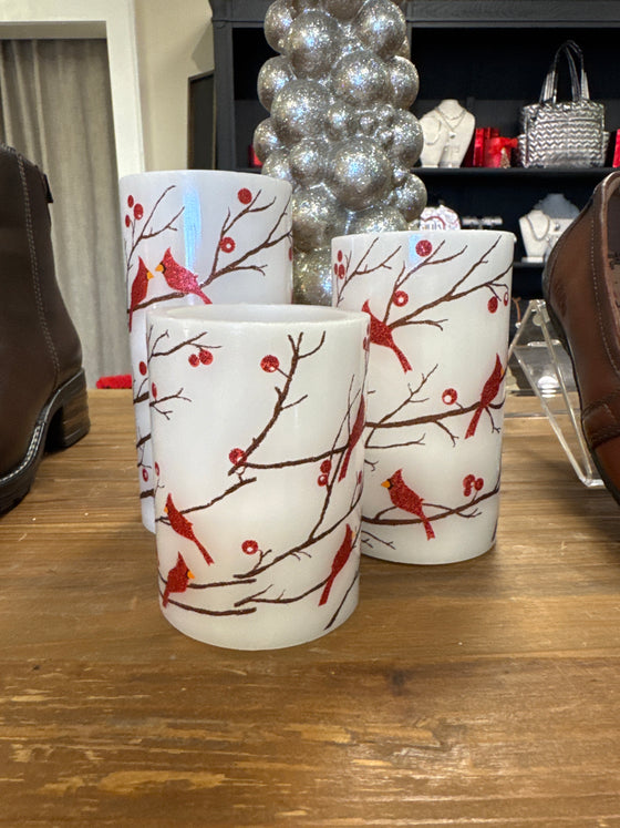 Cardinal LED Pillar set of 3