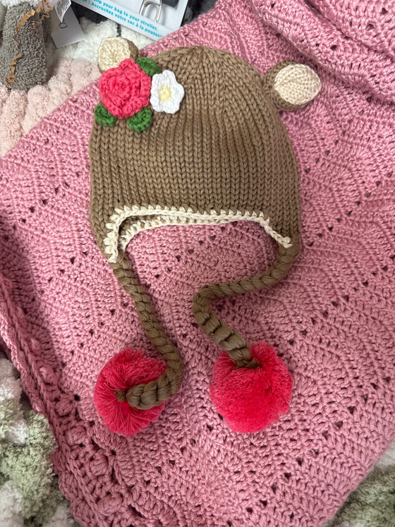 Crochet Fawn Hat