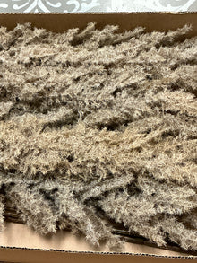  K&K 36.5” Cream Flocked Cypress Branch