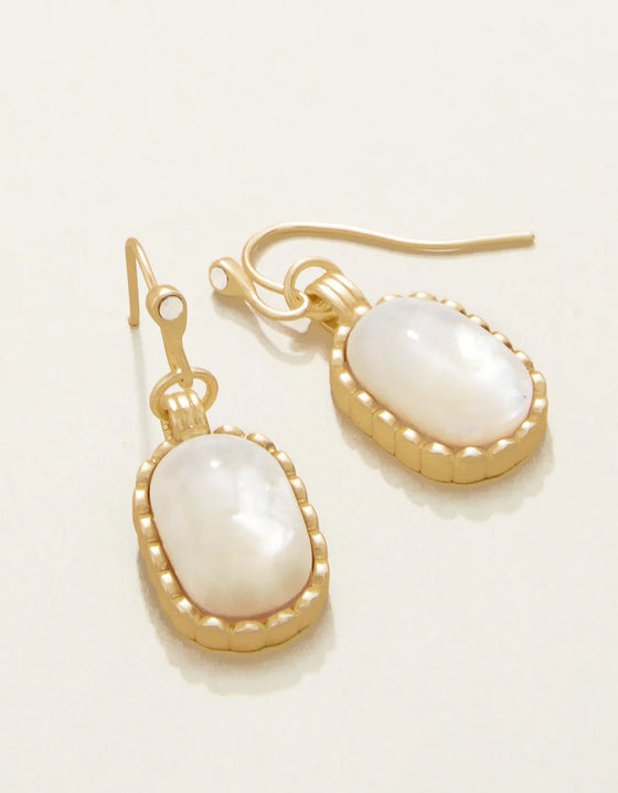 Nara Petite Earrings Mother-of-Pearl