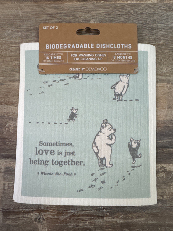 Demdaco Pooh Kitchen Cloth