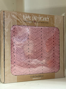  OB Designs Handmade Crocheted Blanket