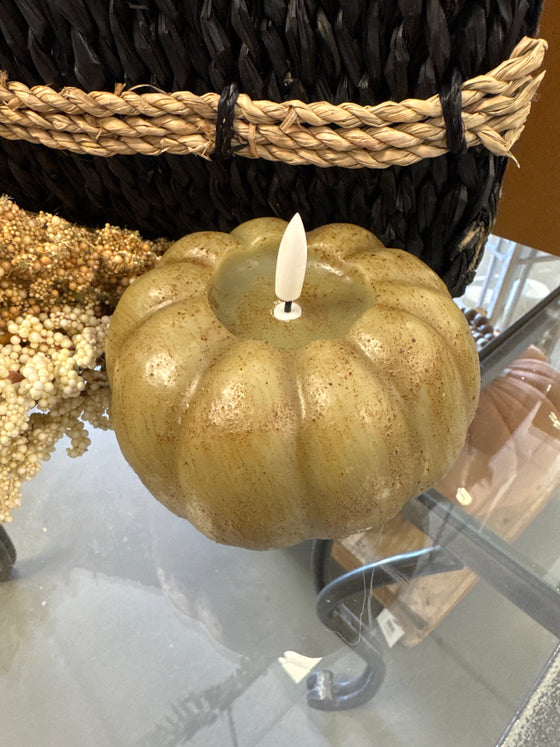 LED Wax Pumpkin