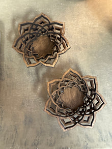  Wood ring dishes