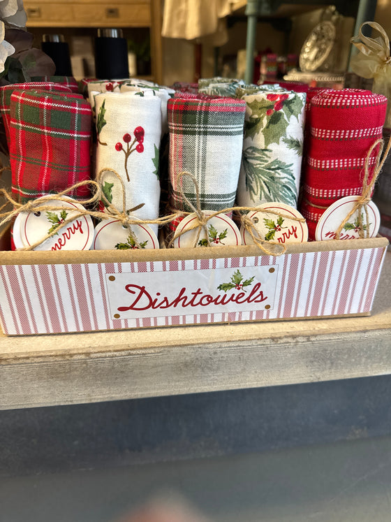 Assortment Holiday Tea Towels