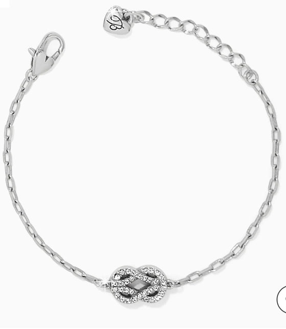 Interlok Harmony Pave Knot Bracelet