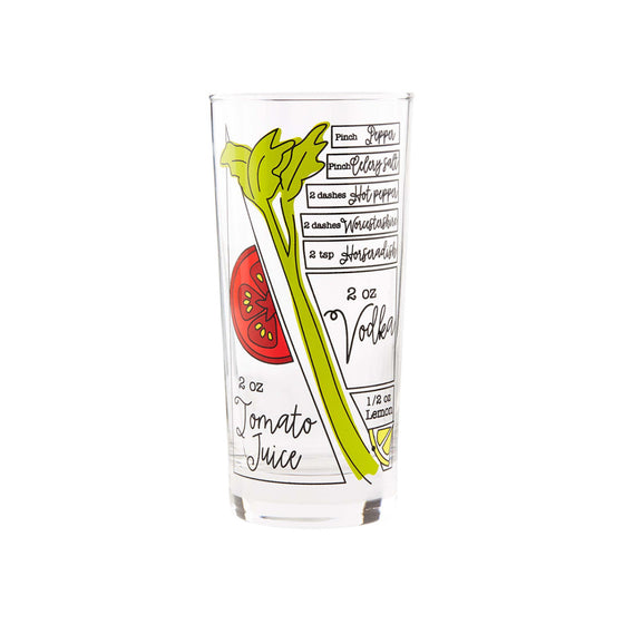 Mud Pie Bloody Mary Highball Glass