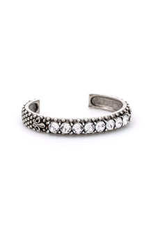  FDL Bangle Bracelet - Silver