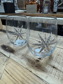  Starburst Stemless Wine Glass