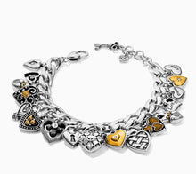  Brighton One Heart 2Tone Bracelet