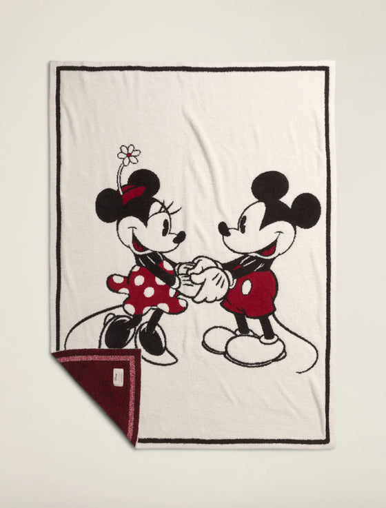 CozyChic Classic Mickey & Minnie Mouse Baby Blanket